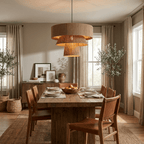 Twine Tiered Rope Pendant Lamp
