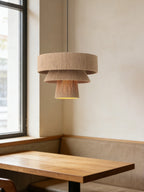 Twine Tiered Rope Pendant Lamp