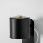 Rotatable Cylinder Plug-in Wall Lamp