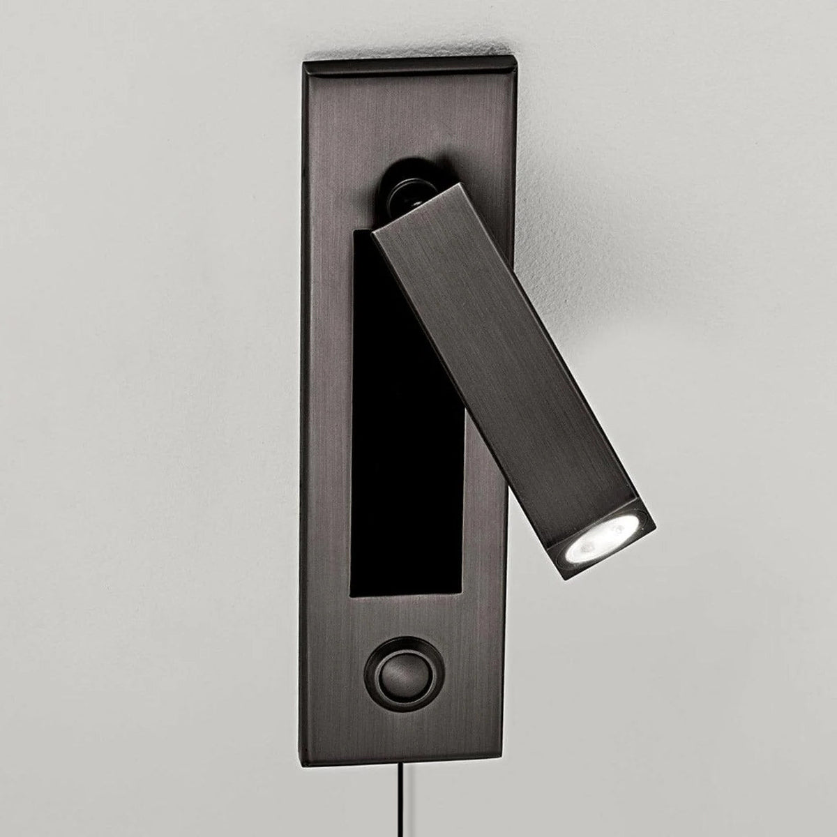 Embedded Bedside Plug-in Sconce
