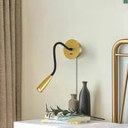 Flexi Hose Plug-in Wall Light