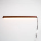 Arlo Linear Wood Plug-in Wall Light