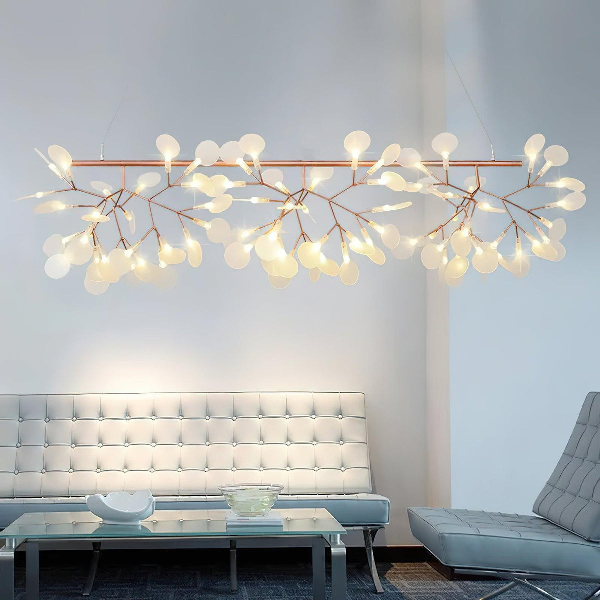 Long Style Firefly LED Chandelier