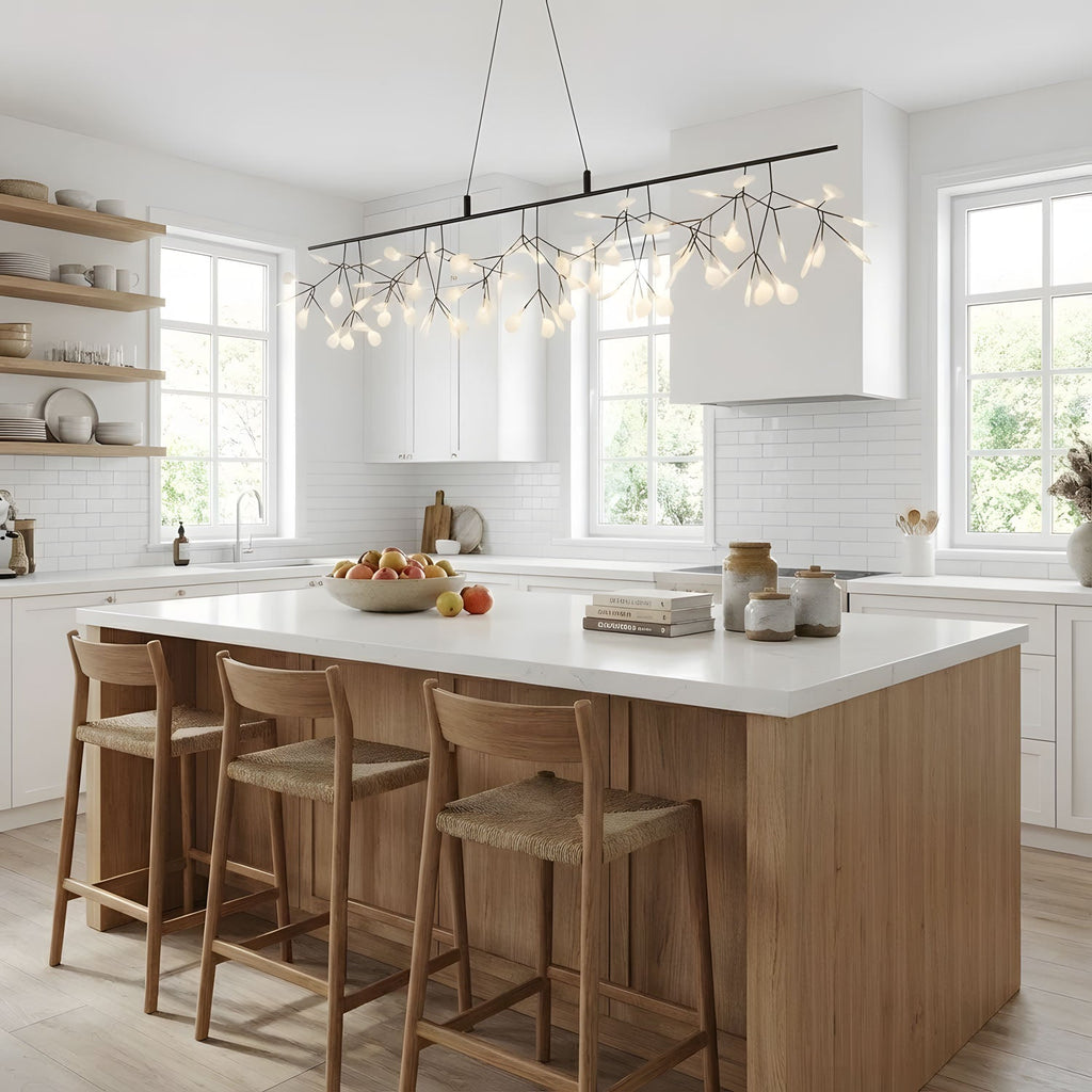 Long Style Firefly LED Chandelier