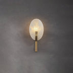 Alice Alabaster Plug-in Wall Lamp