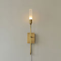 Double Arrow Plug-in Wall Sconce