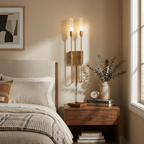 Double Arrow Plug-in Wall Sconce
