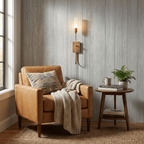 Double Arrow Plug-in Wall Sconce