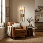 Double Arrow Plug-in Wall Sconce