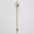 Liora Alabaster Double Globe Wall Sconce