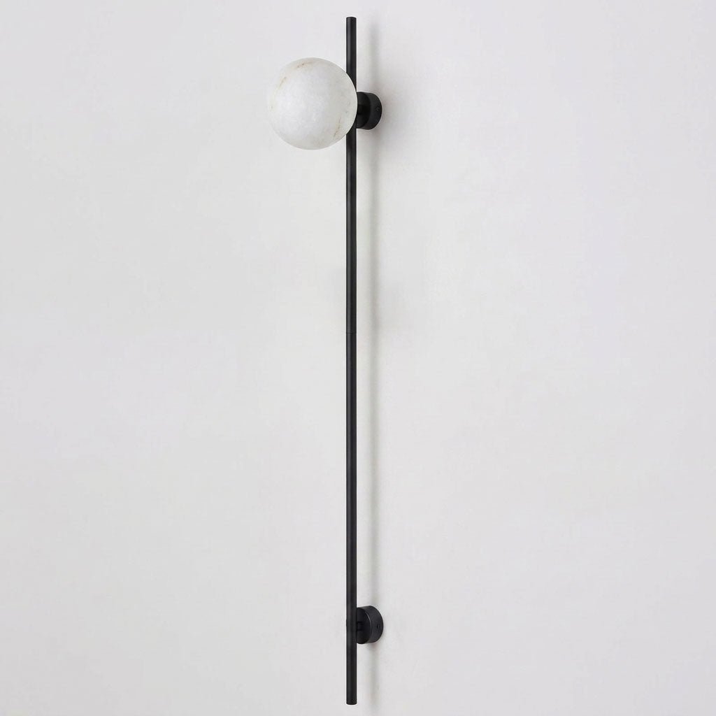 Liora Alabaster Double Globe Wall Sconce