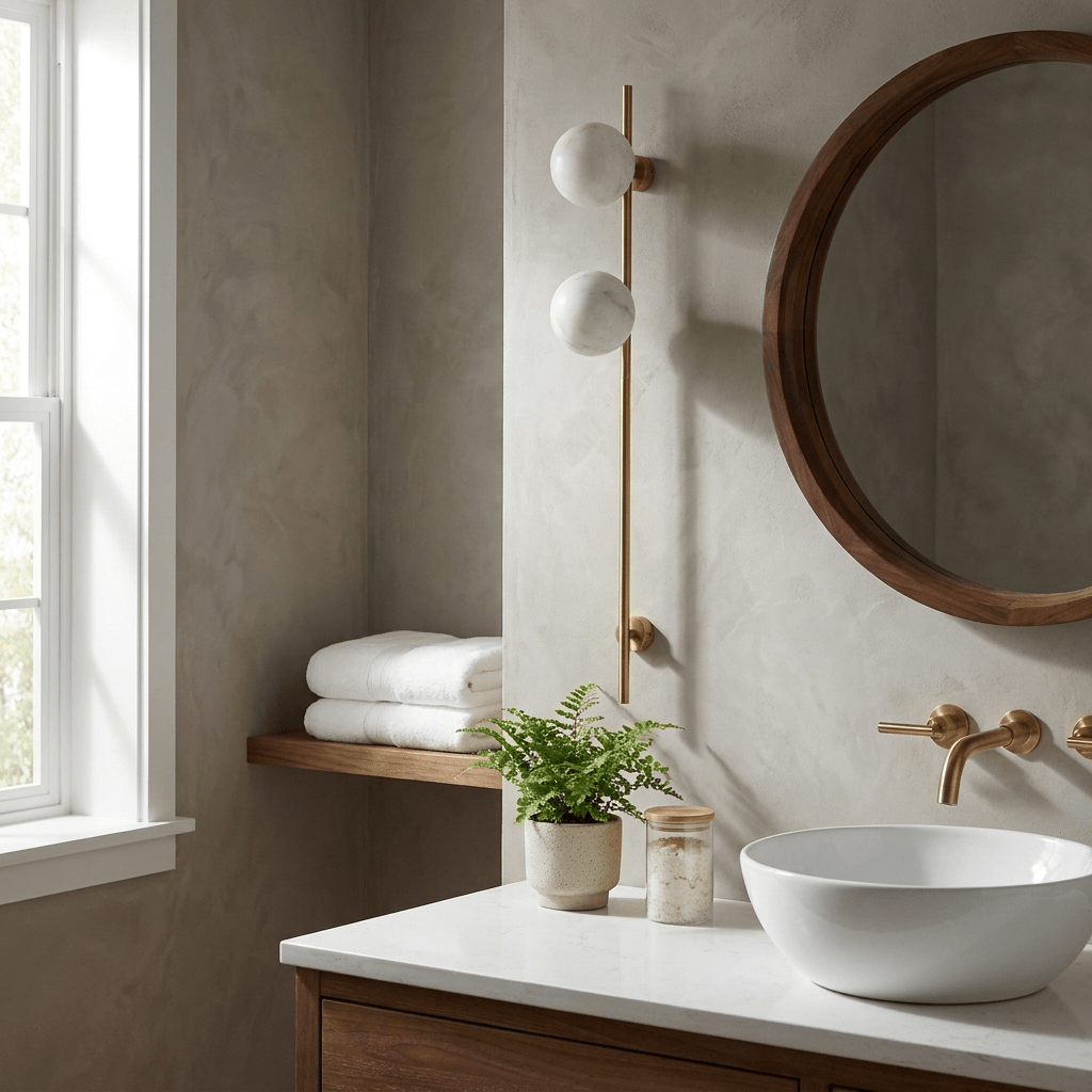 Liora Alabaster Double Globe Wall Sconce