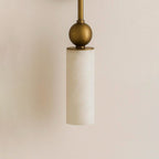 Harlin Alabaster Plug-in Wall Lamp