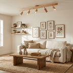 Natural Wood Beam Spotlight Light