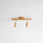 Natural Wood Beam Spotlight Light