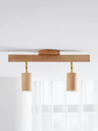 Natural Wood Beam Spotlight Light
