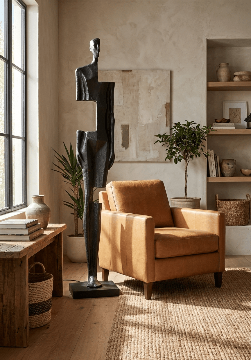 Fragmented Form Sculpture