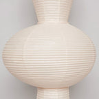 Washi Paper E Pendant Swag Light