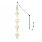 Washi Paper E Pendant Swag Light