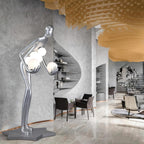 Celestial Guardian Sculpture Floor Lamp