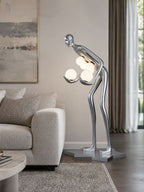 Celestial Guardian Sculpture Floor Lamp
