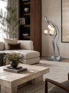 Celestial Guardian Sculpture Floor Lamp