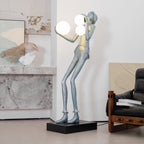 Gentleman Sculpture Floor Lamp