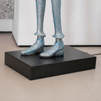 Gentleman Sculpture Floor Lamp