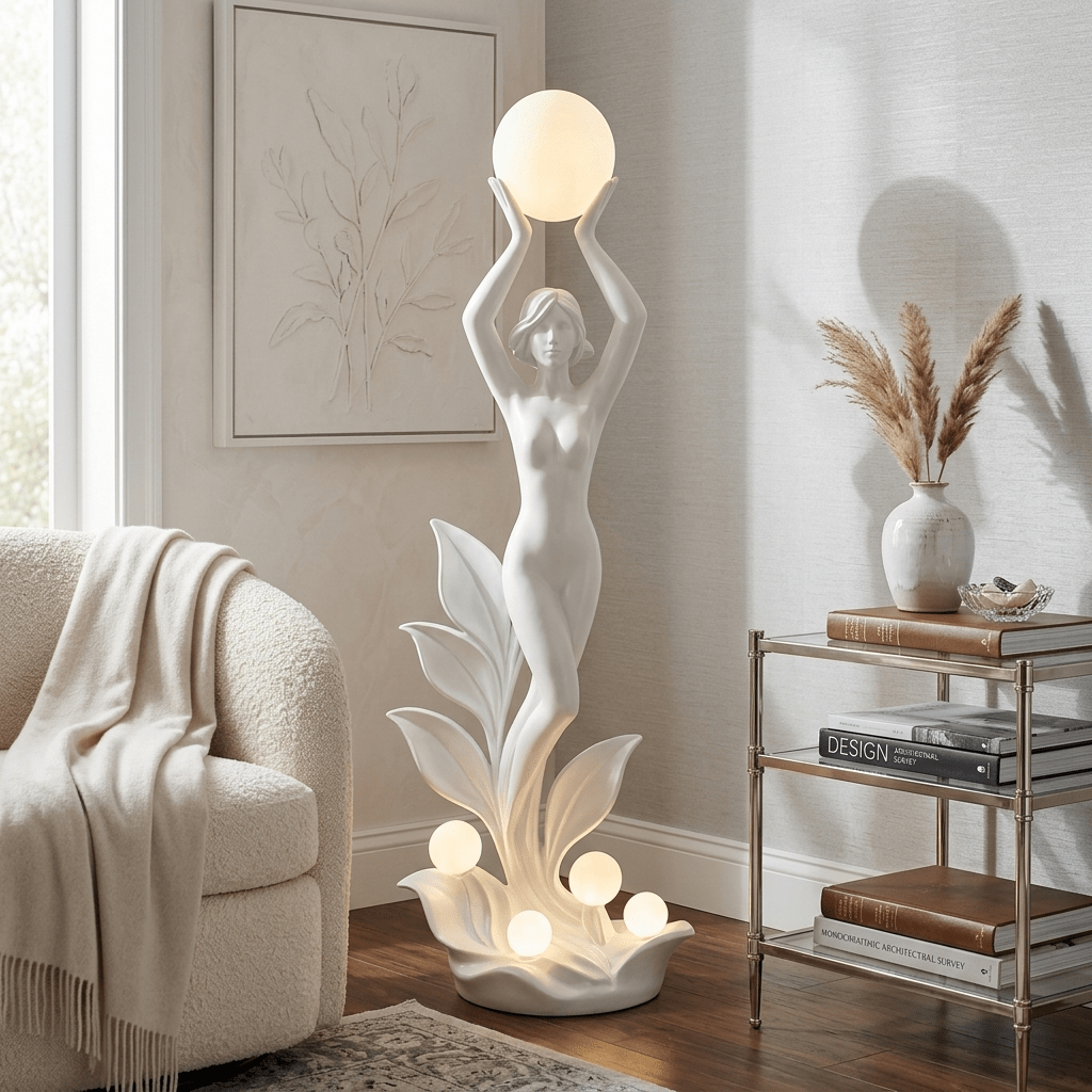 Aurora Muse Sculptural Floor Lamp