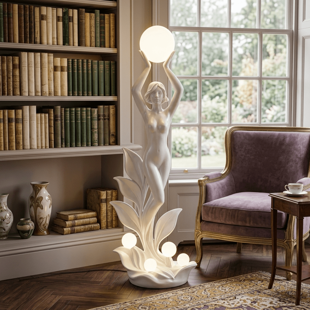 Aurora Muse Sculptural Floor Lamp