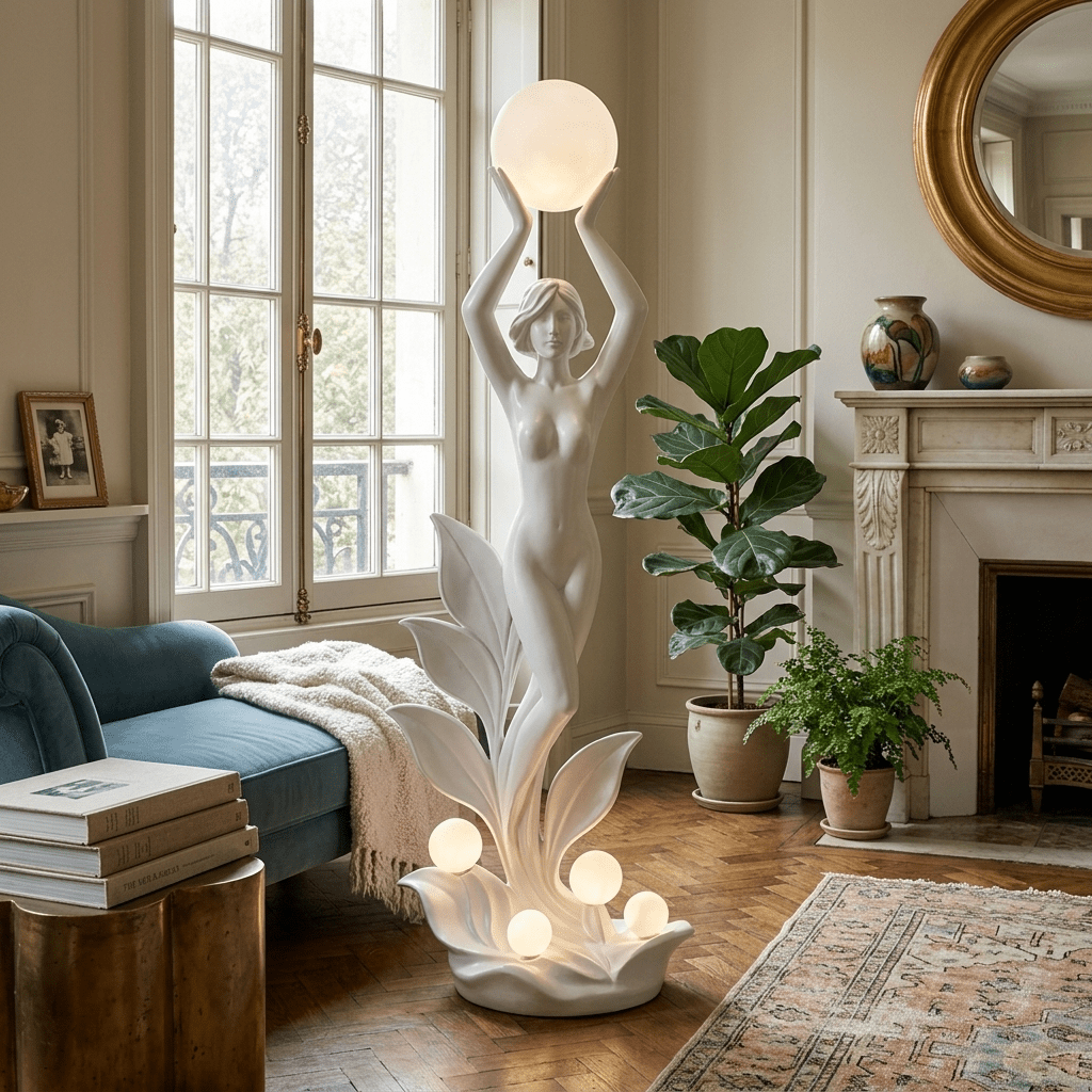 Aurora Muse Sculptural Floor Lamp