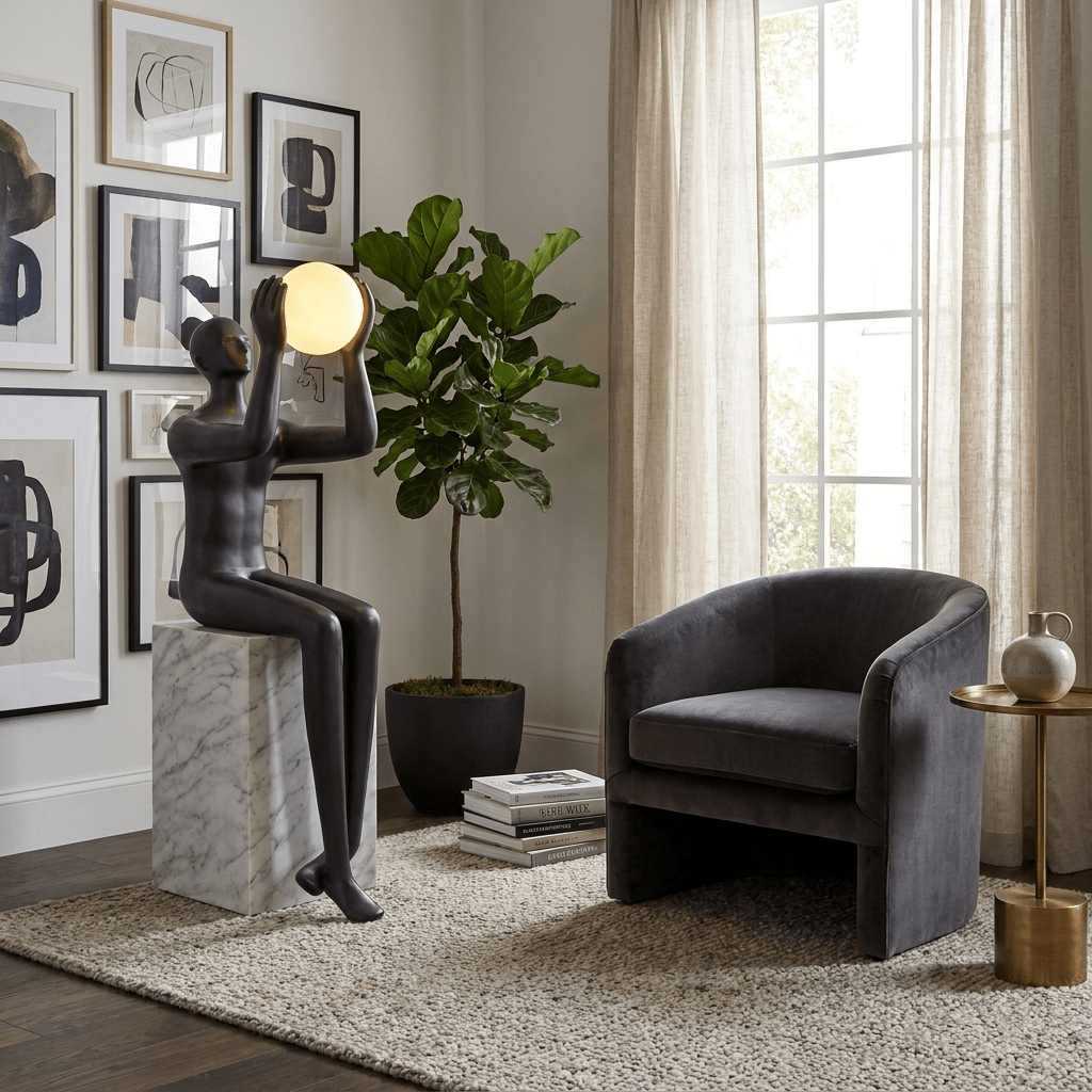 Lumen Figure Floor Lamp