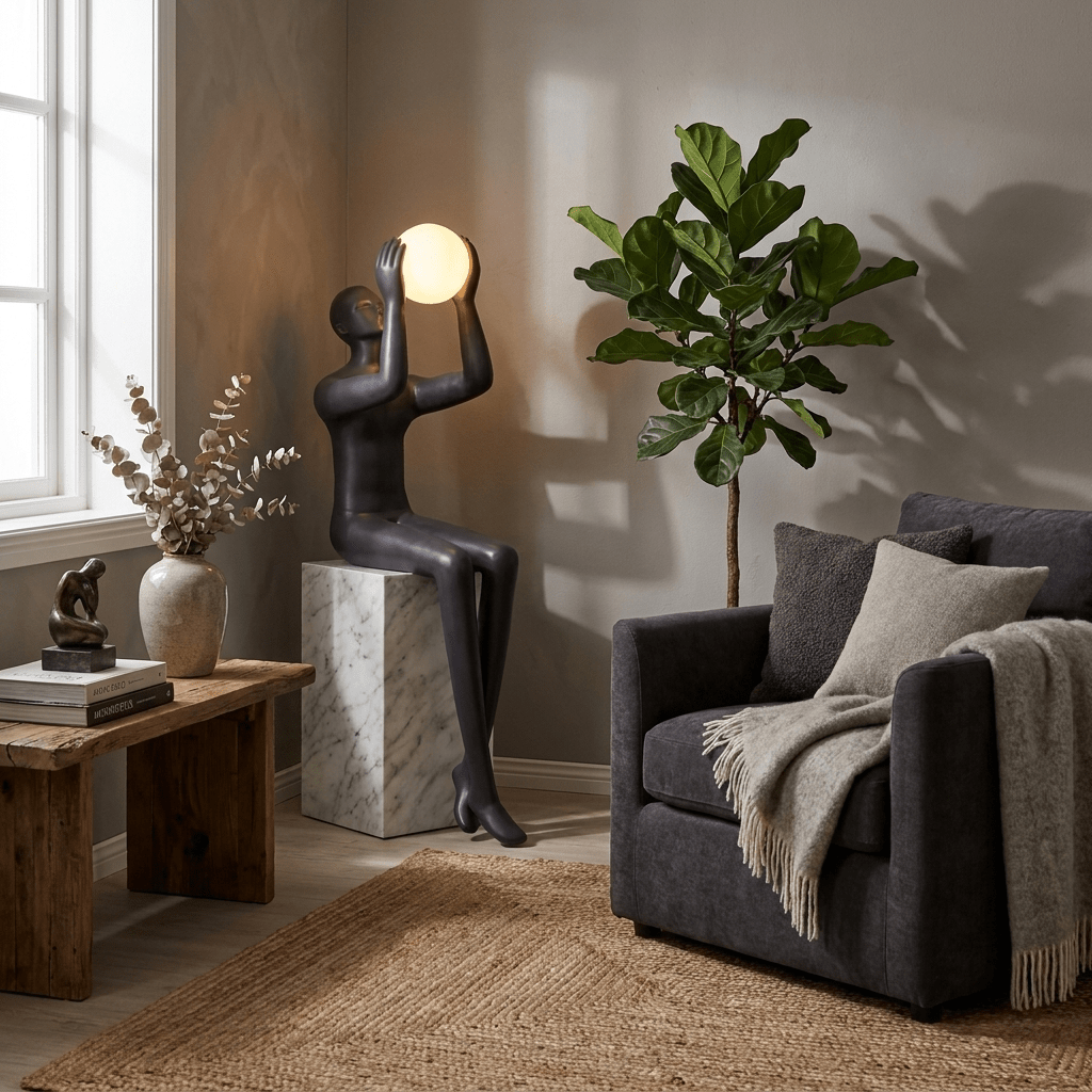 Lumen Figure Floor Lamp