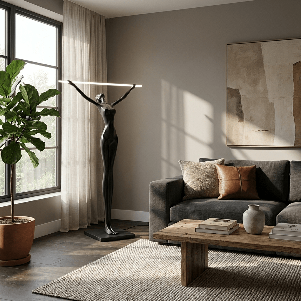 Ascend Light Sculpture Floor Lamp