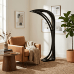 Obsidian Curve Floor Lamp