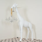 Giraffe Sculpture Floor Lamp