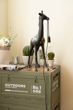 Giraffe Royale Sculpture Floor Lamp