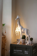 Giraffe Royale Sculpture Floor Lamp