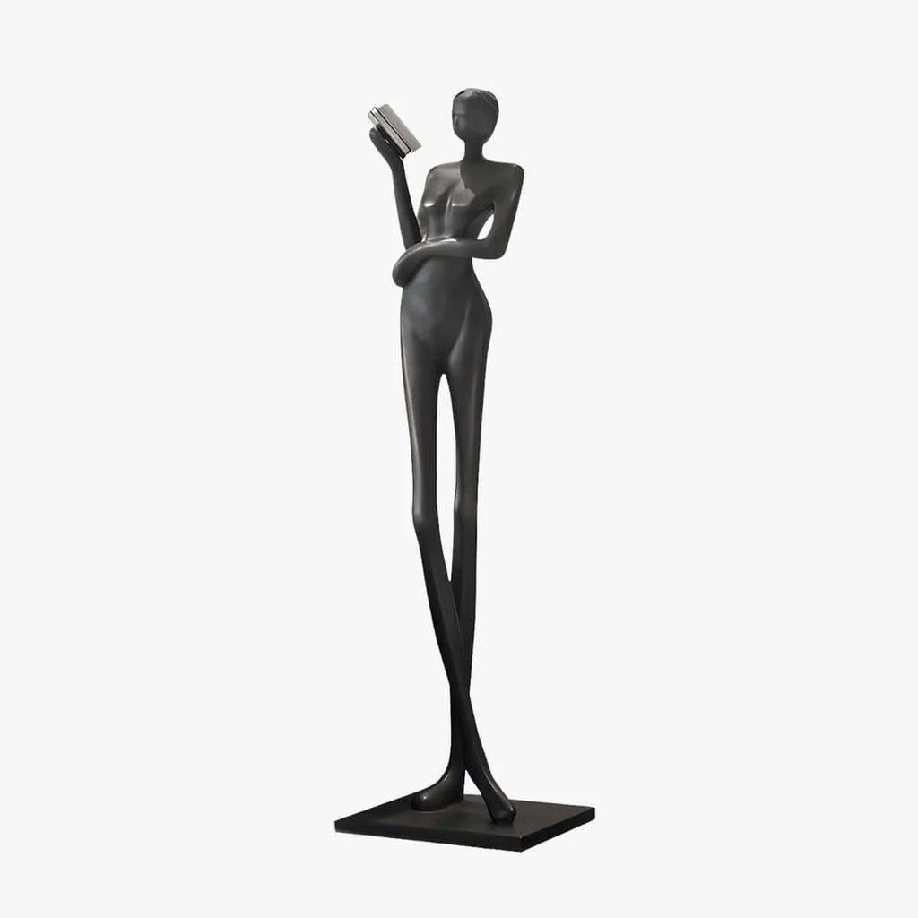 Graceful Reader Sculpture Ornaments