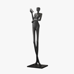 Graceful Reader Sculpture Ornaments