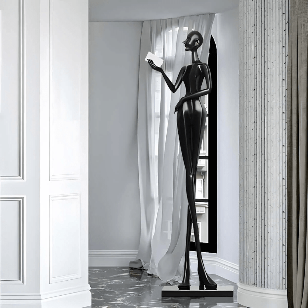 Elegant Lady Sculpture Ornaments
