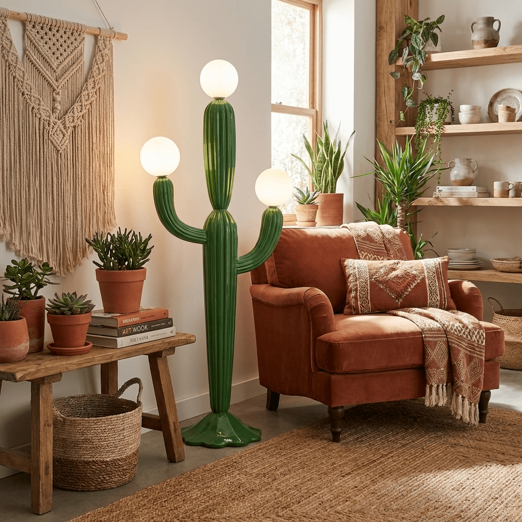 Cactus Glow Floor Lamp