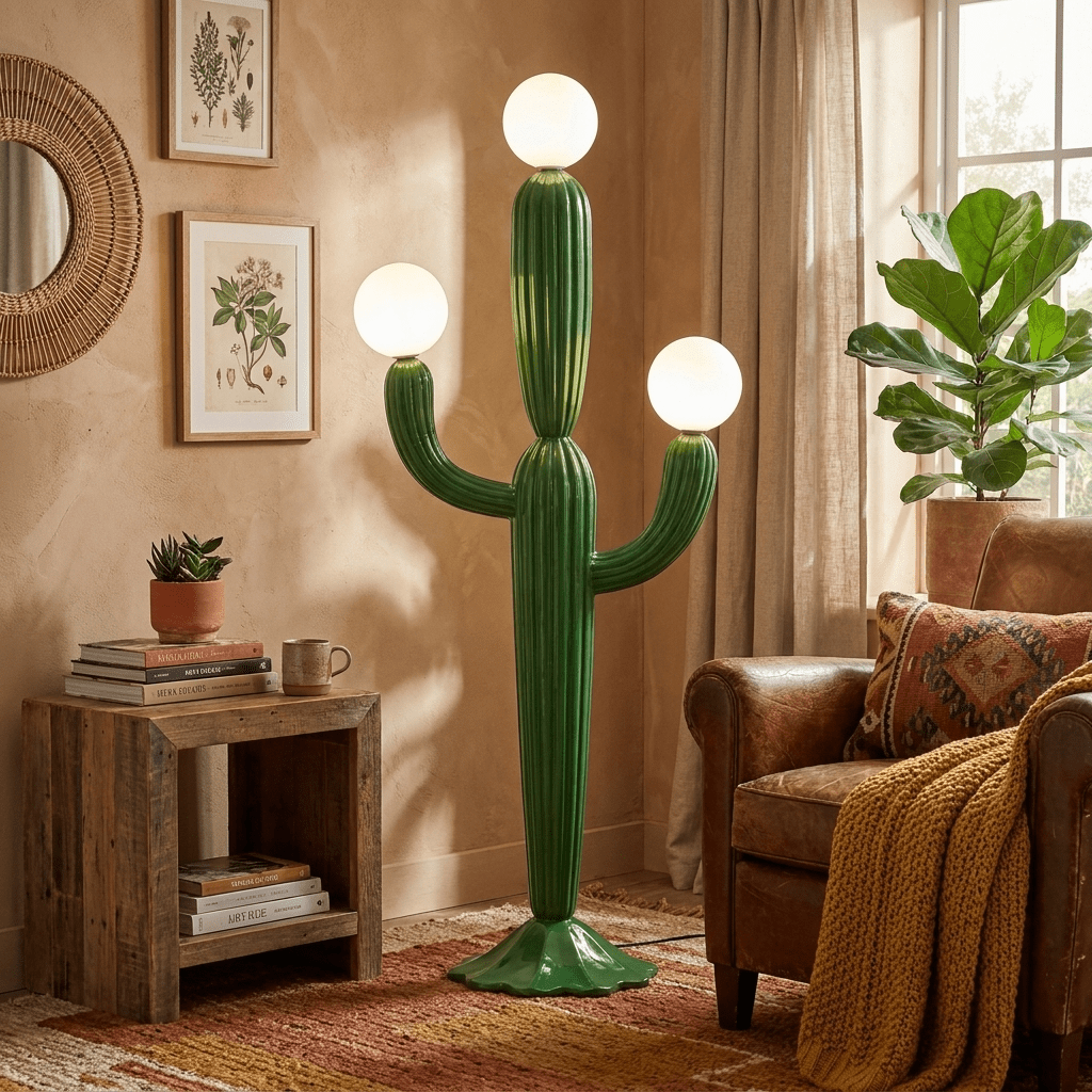 Cactus Glow Floor Lamp