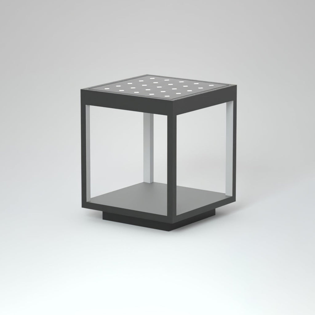 Square Frame Solar Outdoor Light