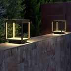 Square Frame Solar Outdoor Light