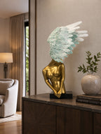 Aurelia Winged Bust Sculpture
