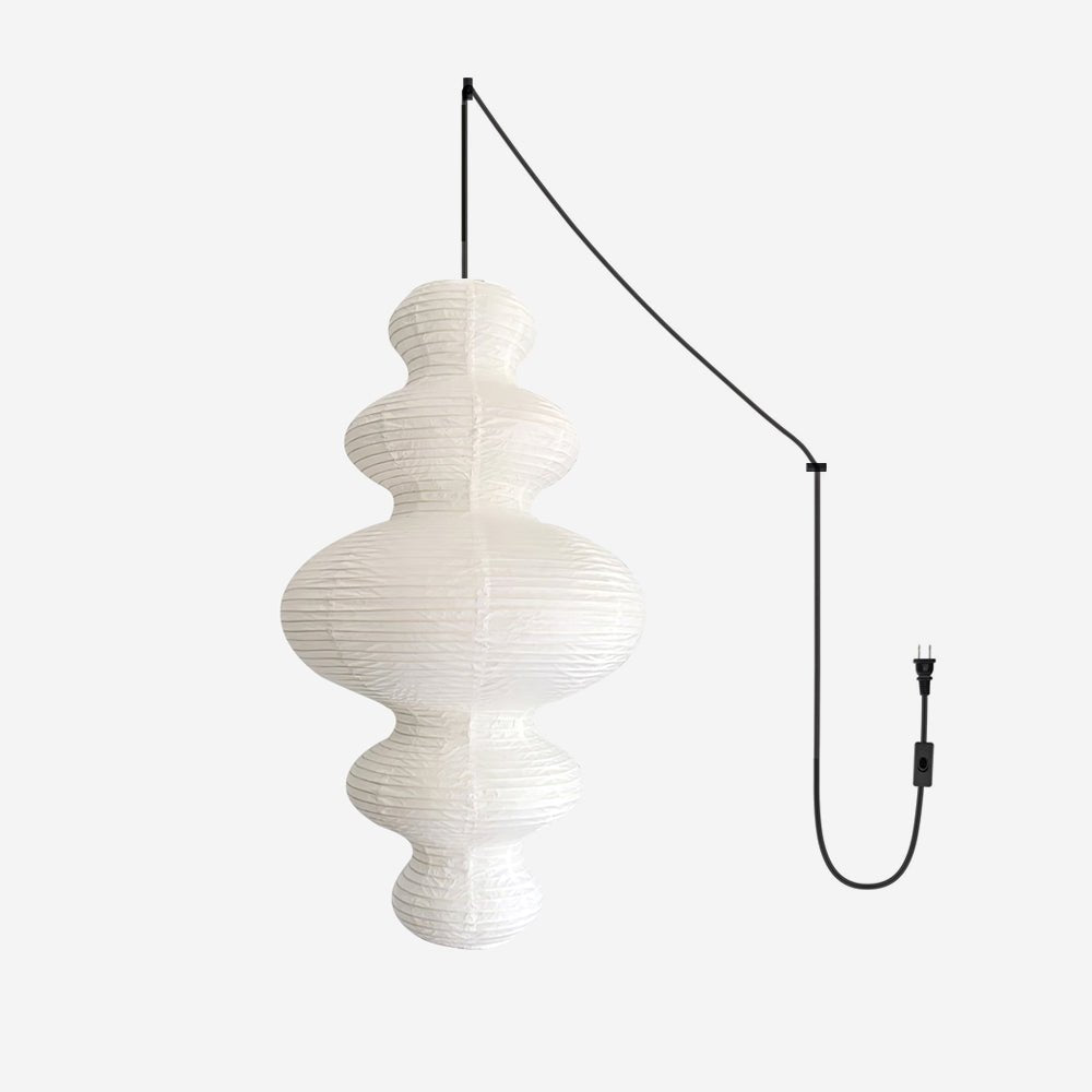 Kozo Paper Tower Swag Pendant