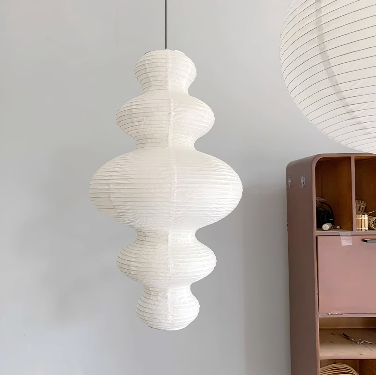 Kozo Paper Tower Swag Pendant