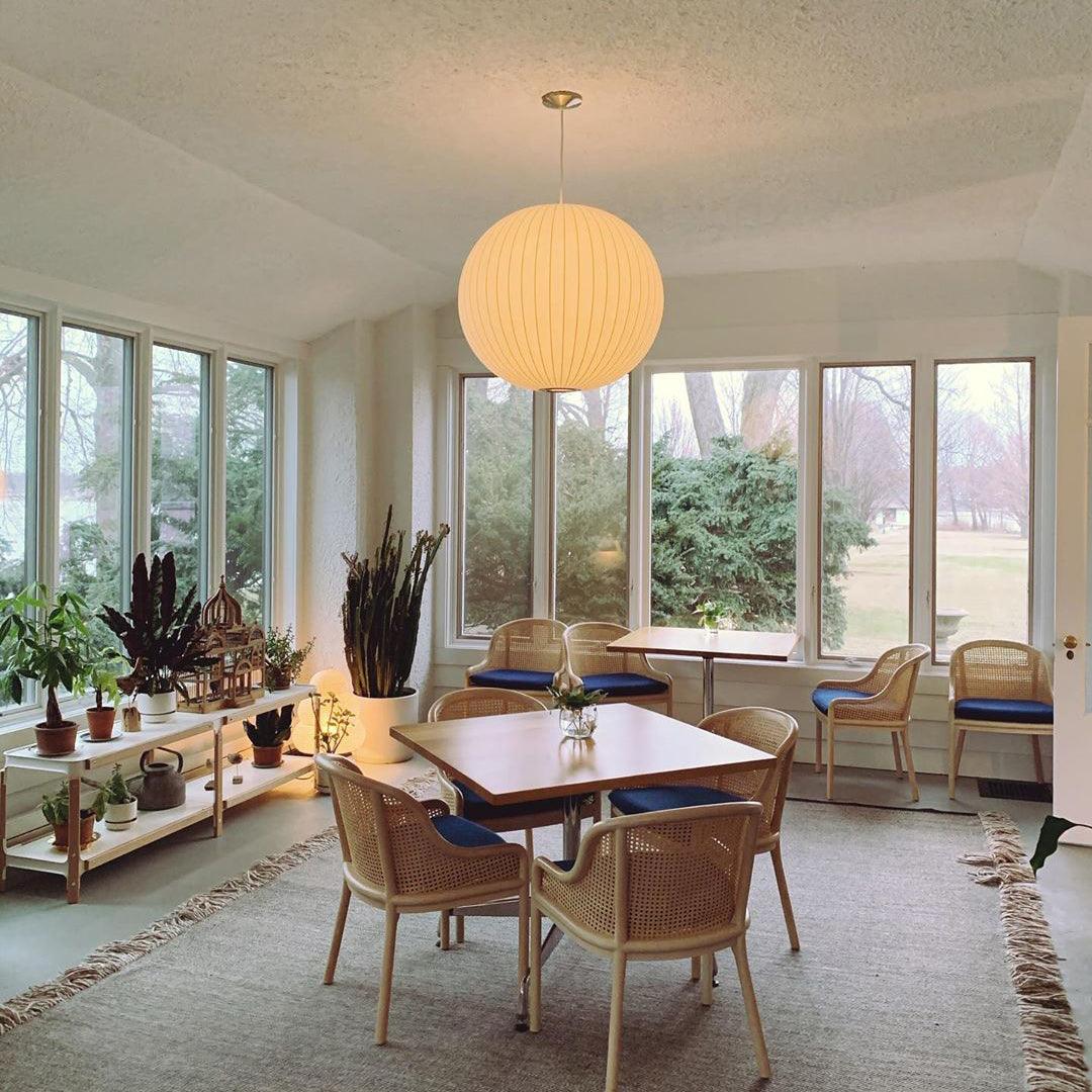Bubble Swing Arm Pendant Lamp