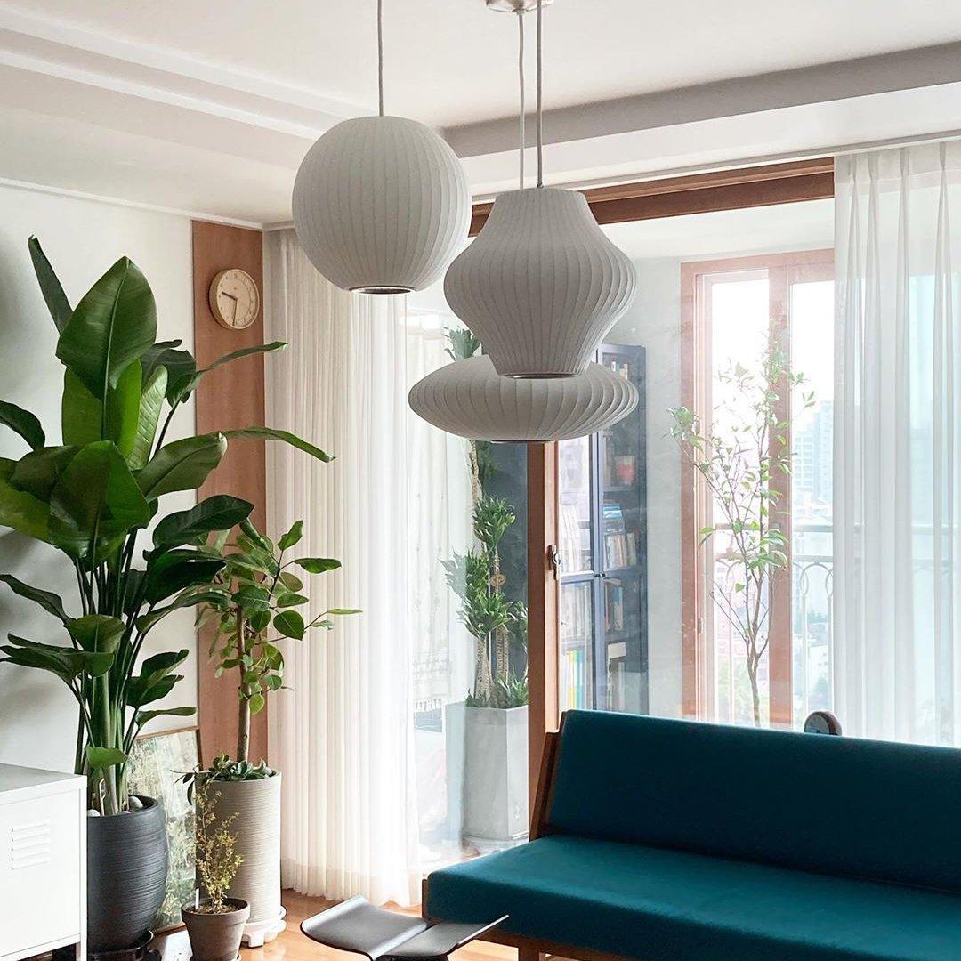 Bubble Swing Arm Pendant Lamp